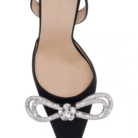 MACH & MACH
Double Bow 100mm slingback pumps. size 38. color black - Picture 2 of 10